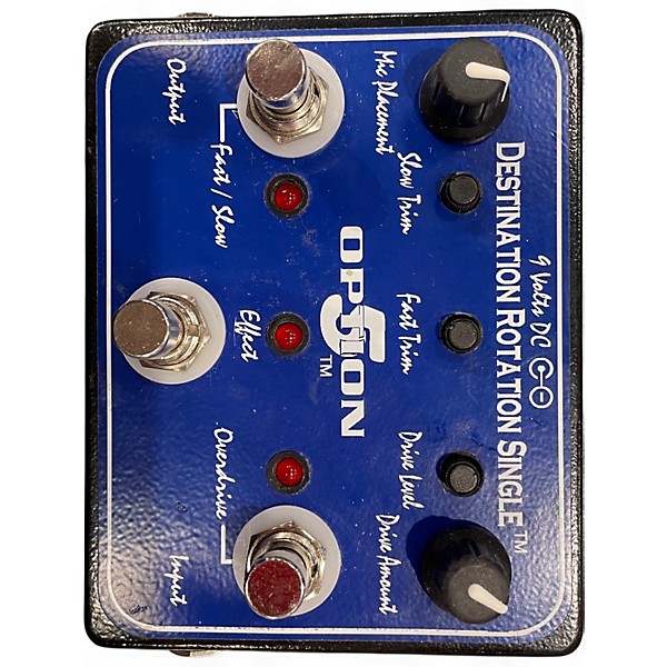 Used Option 5 DESTINATION ROTATION SINGLE Effect Pedal