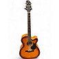 Used Greg Bennett Design by Samick 0M-100CE/VAB Brown Sunburst Acoustic Guitar thumbnail