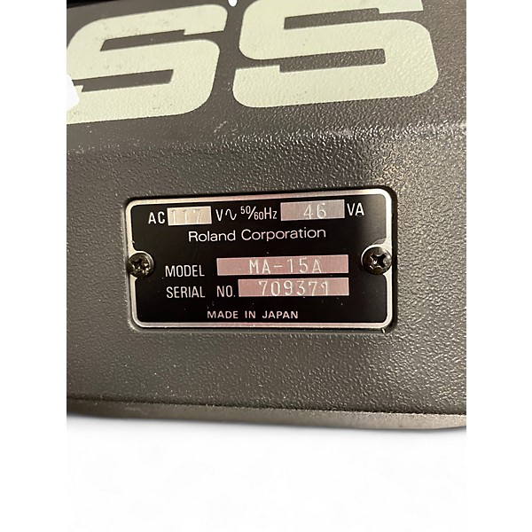 Used BOSS MA-15A Powered Monitor