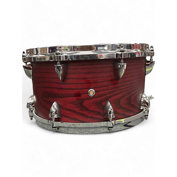 Used Orange County Drum & Percussion 7X13 MAPLE ASH RED  Drum