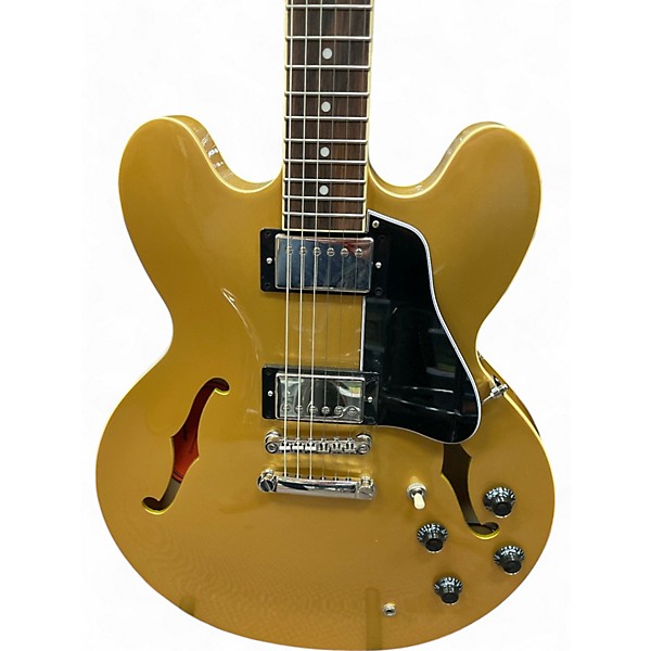 Used Epiphone ES355 Gold Hollow Body Electric Guitar