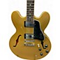 Used Epiphone ES355 Gold Hollow Body Electric Guitar