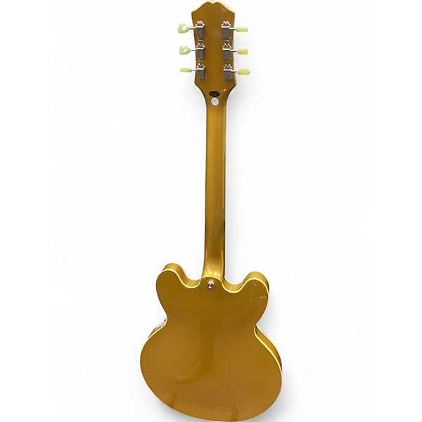 Used Epiphone ES355 Gold Hollow Body Electric Guitar