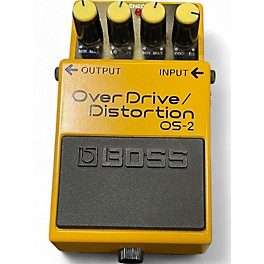 Used BOSS OS2 Overdrive Distortion Effect Pedal