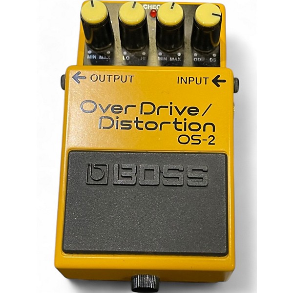 Used BOSS OS2 Overdrive Distortion Effect Pedal