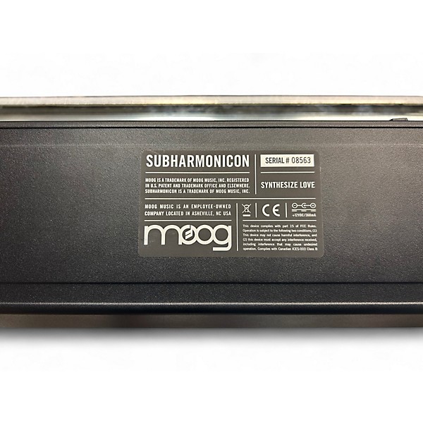 Used Moog SUBHARMONICON Synthesizer