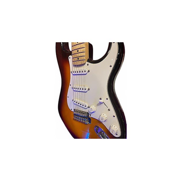 Used Fender Standard Stratocaster 2 Color Sunburst Solid Body Electric Guitar