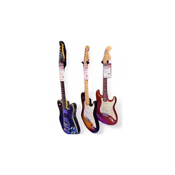 Used Fender Standard Stratocaster 2 Color Sunburst Solid Body Electric Guitar