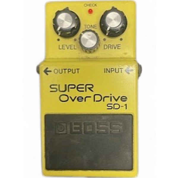 Used BOSS SD1 Super Overdrive Effect Pedal