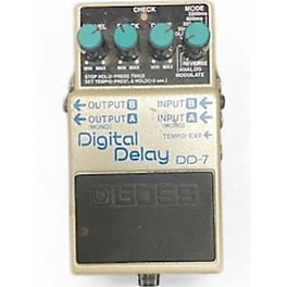 Used BOSS DD7 Digital Delay Effect Pedal