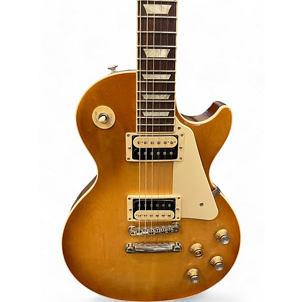 Used Gibson Les Paul Classic Honey Burst Solid Body Electric Guitar