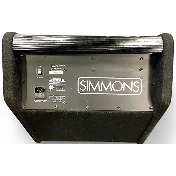 Used Simmons DA50 50W Drum Amplifier