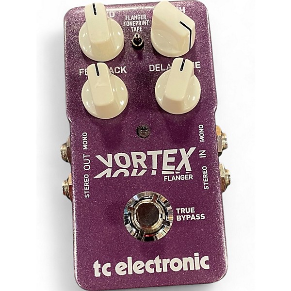 Used TC Electronic Vortex Flanger Effect Pedal