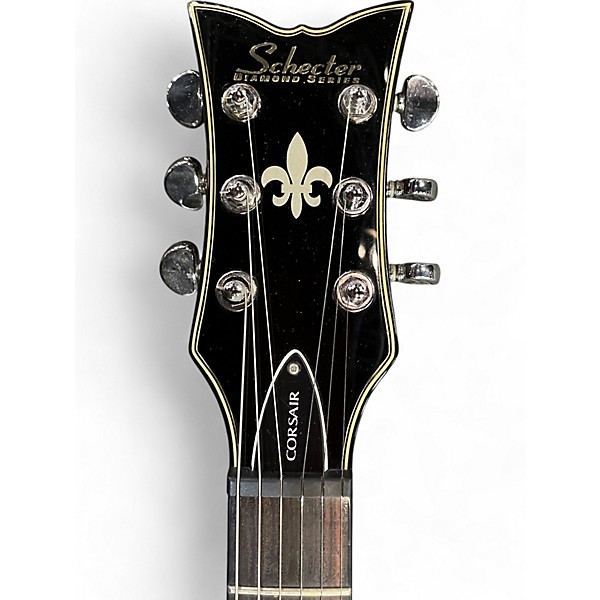 Used Schecter Guitar Research Corsair Maroon Hollow Body Electric Guitar