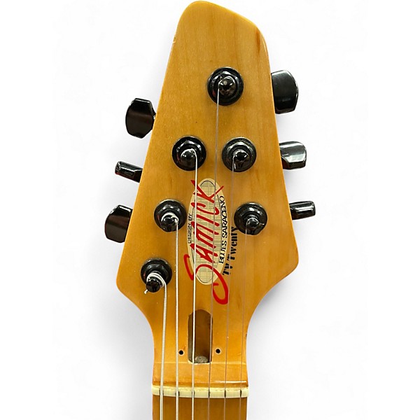 Used Samick Blues Saraceno TV Twenty Red Solid Body Electric Guitar