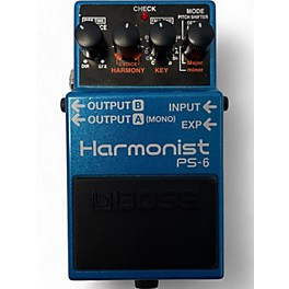 Used Boss Harmonist PS6 Effect Pedal