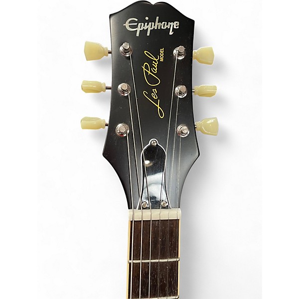 Used 2021 Epiphone Joe Bonamassa Lazarus Blonde Solid Body Electric Guitar