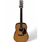 Used Martin D-12E Natural Acoustic Electric Guitar thumbnail