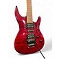 Used Stagg Z600 Flame Red Solid Body Electric Guitar