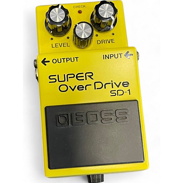 Used BOSS SD1 Super Overdrive Effect Pedal