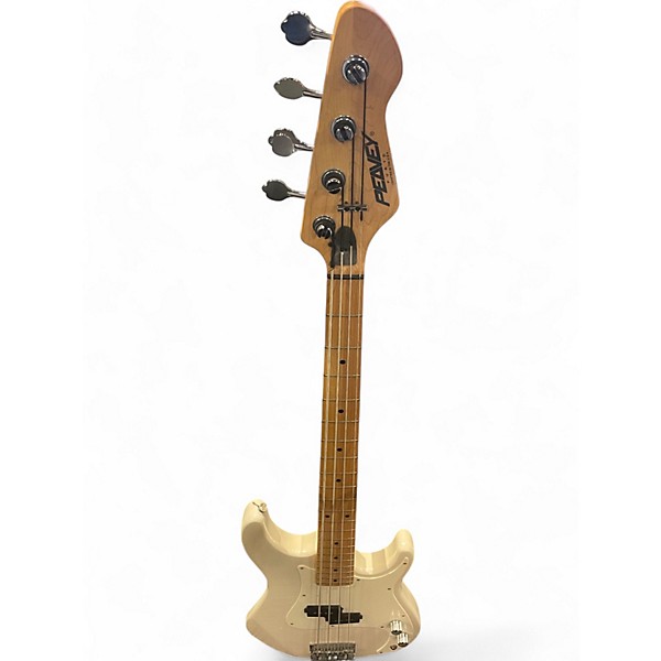 Vintage 1994 Peavey Fury Classic White Electric Bass Guitar