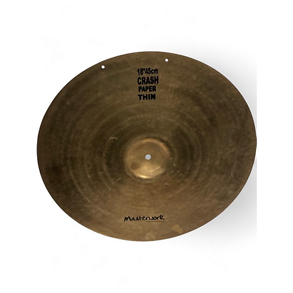 Used Masterworks 18in 18 INCRASH Cymbal
