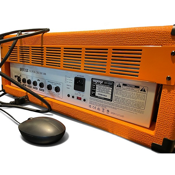 Used Orange Amplifiers Super Crush 100w Head Solid State Guitar Amp Head