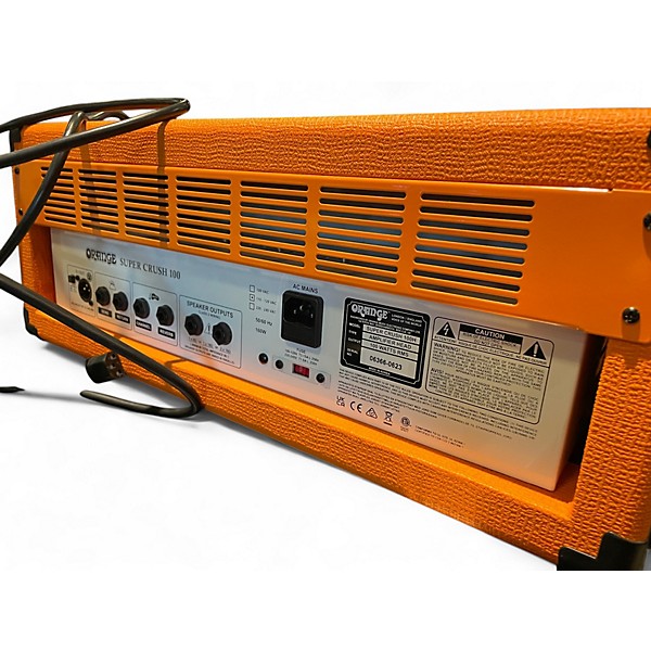 Used Orange Amplifiers Super Crush 100w Head Solid State Guitar Amp Head