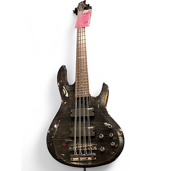 Used ESP LTD B208FM 8 String BLACK Electric Bass Guitar