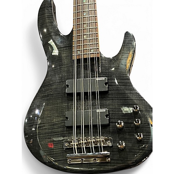 Used ESP LTD B208FM 8 String BLACK Electric Bass Guitar
