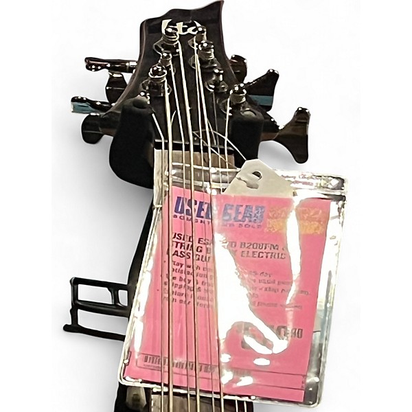 Used ESP LTD B208FM 8 String BLACK Electric Bass Guitar