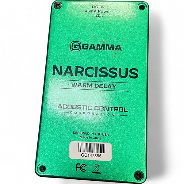 Used GAMMA NARCISSUS DELAY Effect Pedal