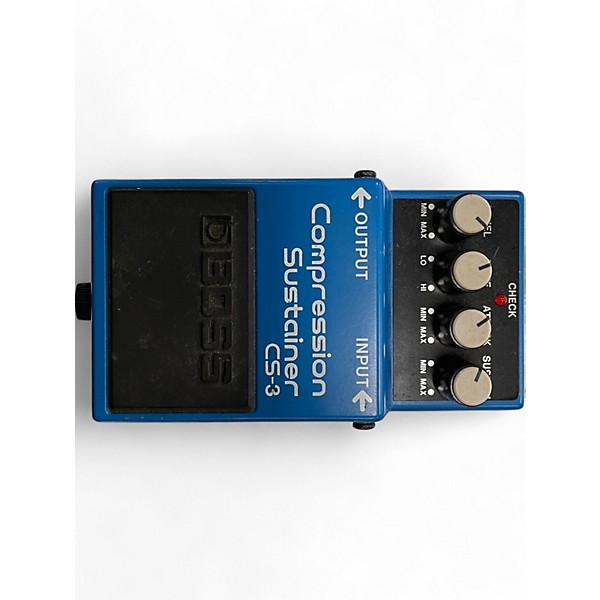 Used BOSS CS3 Compressor Sustainer Effect Pedal