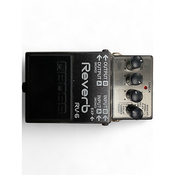 Used BOSS RV6 Digital Reverb Effect Pedal