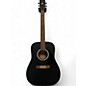 Used Art & Lutherie Wild Cherry Black Acoustic Guitar thumbnail