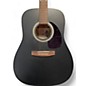 Used Art & Lutherie Wild Cherry Black Acoustic Guitar