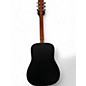 Used Art & Lutherie Wild Cherry Black Acoustic Guitar