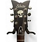 Used Schecter Guitar Research Zacky Vengeance Signature 6661 Left Handed Black Electric Guitar