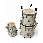 Used Sonor 4 Piece S Classix Arctic Pearl Drum Kit