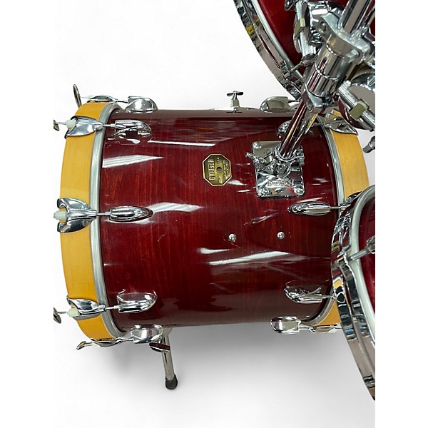 Used Gretsch 3 Piece broadcaster Natural Drum Kit