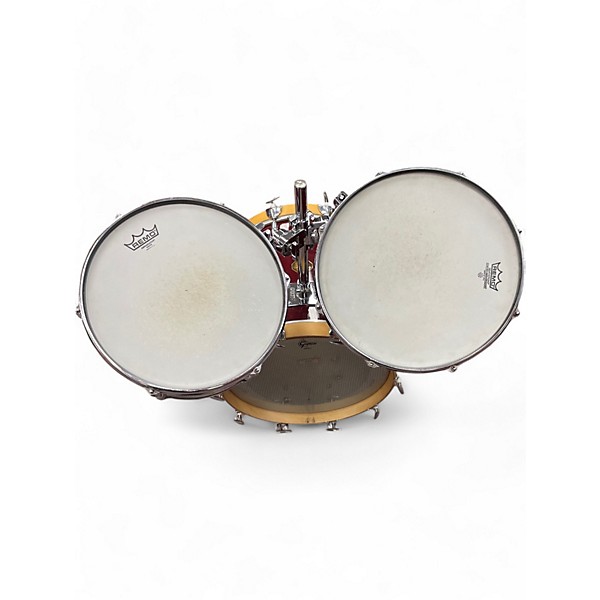 Used Gretsch 3 Piece broadcaster Natural Drum Kit
