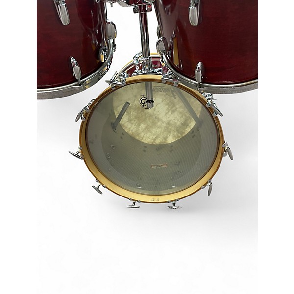 Used Gretsch 3 Piece broadcaster Natural Drum Kit