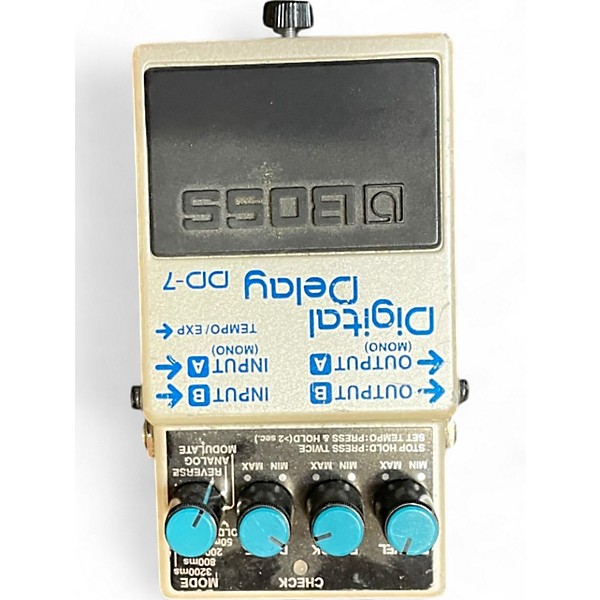 Used BOSS DD7 Digital Delay Effect Pedal