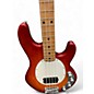 Used Ernie Ball Music Man Stingray 4 String Cherry Sunburst Electric Bass Guitar thumbnail