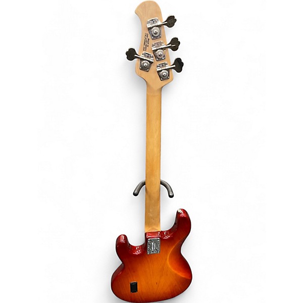 Used Ernie Ball Music Man Stingray 4 String Cherry Sunburst Electric Bass Guitar