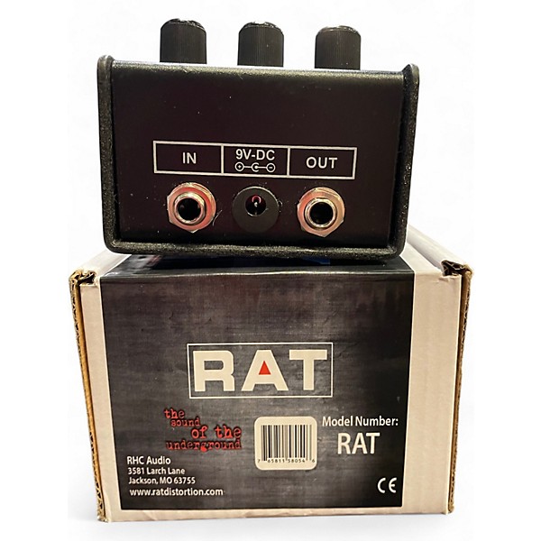 Used ProCo Rat Distortion Effect Pedal