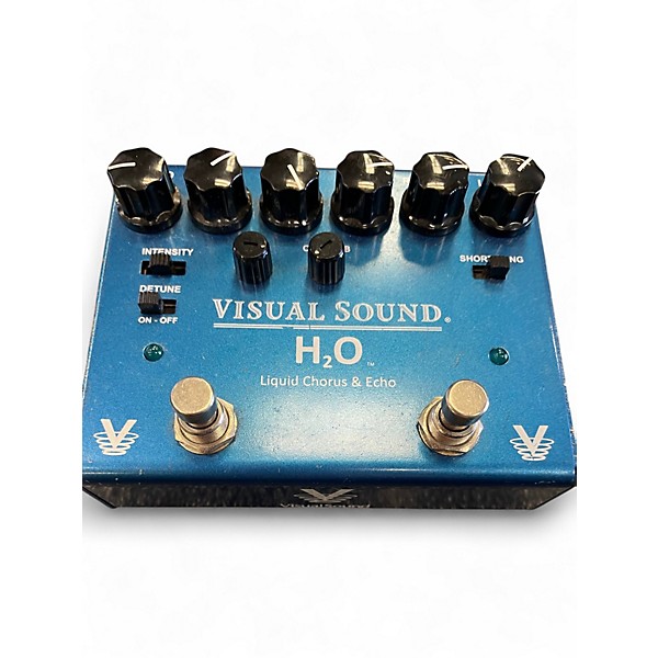 Used Visual Sound V3H2O V3 H2O Liquid Chorus Echo Effect Processor