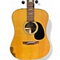 Used Conn F 25 Natural Acoustic Guitar