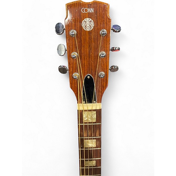 Used Conn F 25 Natural Acoustic Guitar