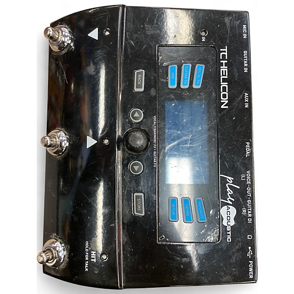 Used TC Helicon PLAY ACOUSTIC Effect Processor